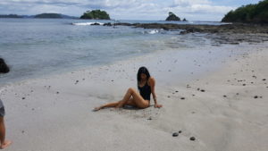 Sara am Playa Dantita