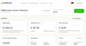 Robocash Dashboard
