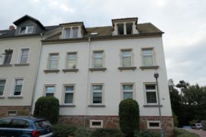 Neues Mehrfamilienhaus - Vorderansicht Neues Mehrfamilienhaus - Vorderansicht