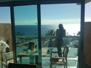 Aussicht vom Balkon Gran Canaria Aussicht vom Balkon Gran Canaria