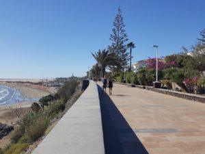 Promenade am Meer in Maspalomas Promenade am Meer in Maspalomas