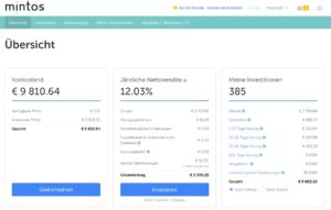 Mein Mintosdashboard Mein Mintosdashboard